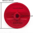 thumbnail image 2 of 2025 Latest Model 10pcs Kitchen Cooktop Round Shape Rotary Switch Knob Red Plastic Gas Range, 2 of 5