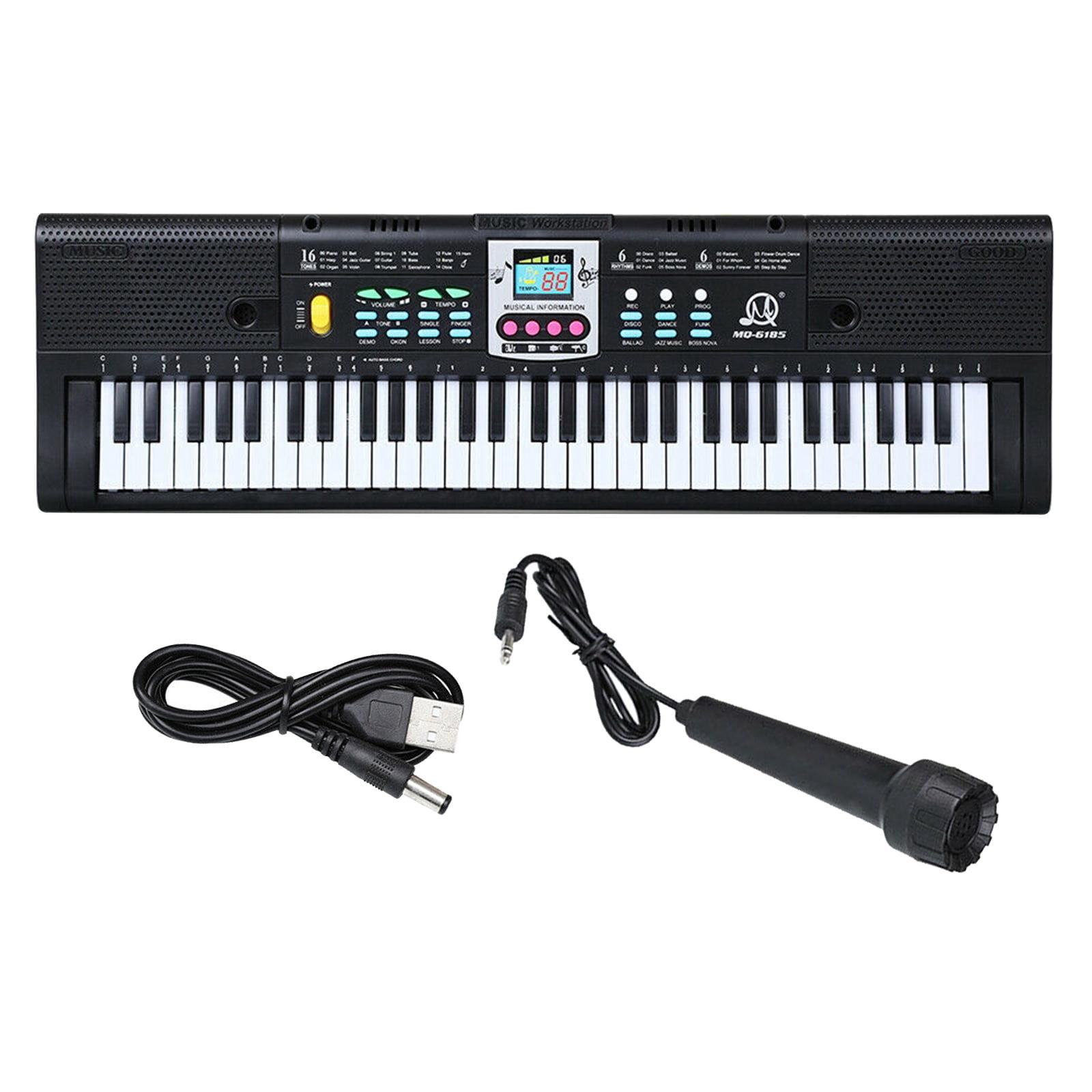 LeeQinersw 61 Keys Digital Music Electronic Keyboard Key Board Electric Gift