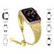 thumbnail image 2 of Compatible con Apple Watch Band 38 mm 42 mm Mujer, Pulsera de metal única Hebilla móvil Pulseras Correas de acero inoxidable Reemplazo para Apple iWatch Series 4/3/2/1 Xemadio 2033274-5, 2 of 9