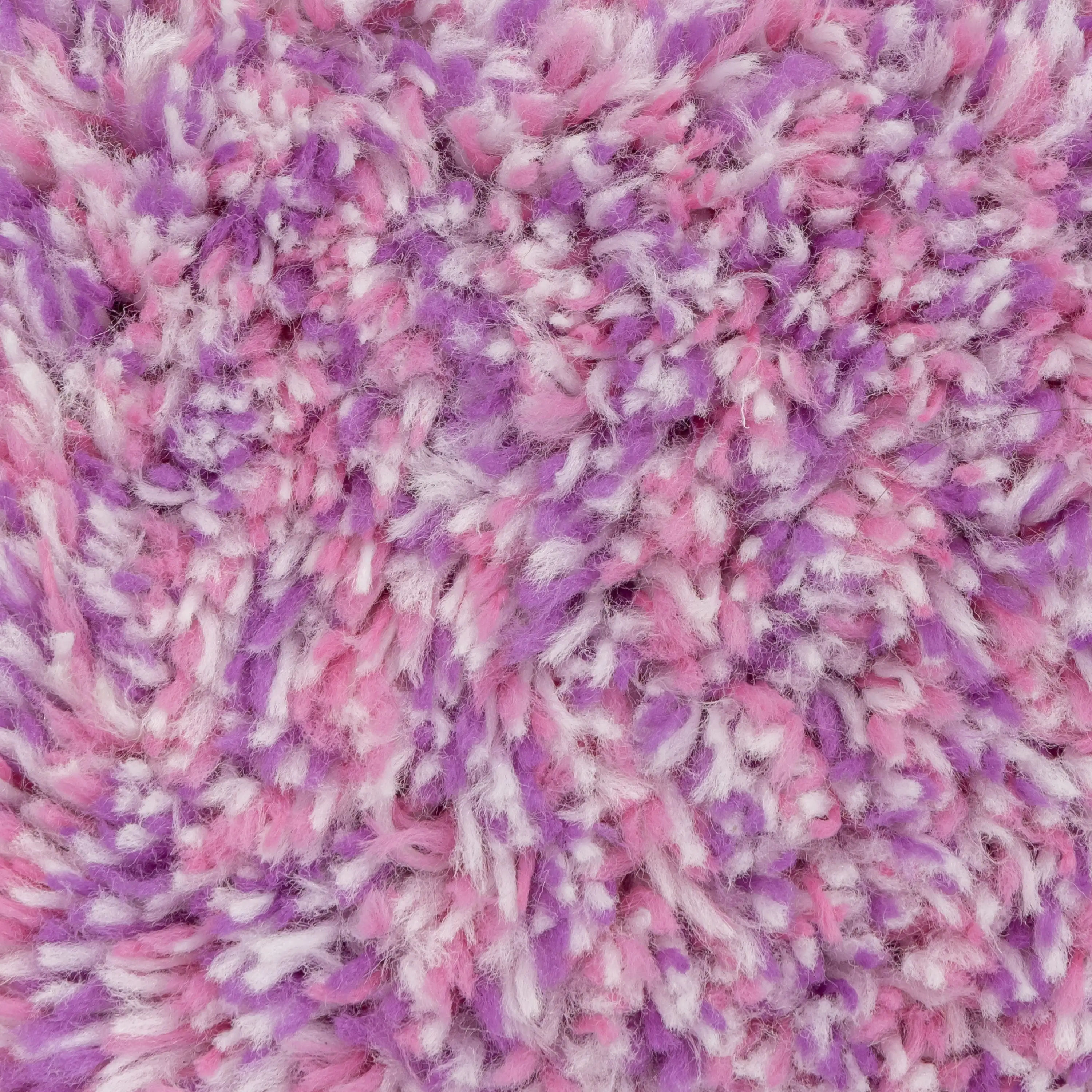Mainstays Confetti Pink Purple Shag Indoor Area Rug, 5'x7'