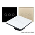 thumbnail image 4 of Single Touch Switch For Led Lamp/Incandescent Bulb 3Gang 1Way Touch Light Switch, 4 of 8