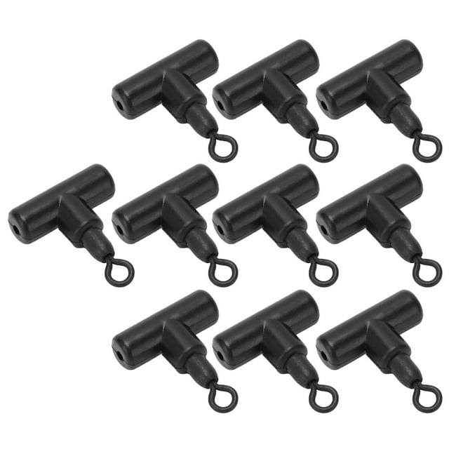 Line Rolling Swivel, 10PCS High Strength T Shape 3 Way Swivel Corrosion Resistance Flexible Durable For Seawater