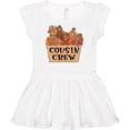 thumbnail image 3 of Inktastic Cousin Crew Cute Turkey Family Girls Baby Dress, 3 of 5