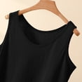 thumbnail image 4 of Posijego Women's Pajama Tank Tops Sleeveless Shirts Solid Color Summer Casual Tank Tops Sleep Tops for Women, 4 of 6