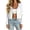 White1, variant on Maean Women's Crop Zip up Hoodies Coat Casual Hooded Sweatshirts Fall Cargo Jacket with Pockets