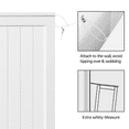 Easyfashion Freestanding Wooden Bathroom Floor Storage