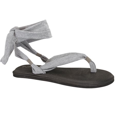 Gladiator Slingback - Women's Yoga Flip Flop Sling Gladiator Slingback Flat Thong Sandal (FREE SHIPPING)