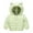 Green, variant on Toddler Girls Winter Coat Baby Hoodie with Bear Ear Zipper Windproof Down Coats Toddler Girl Jacket