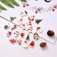 thumbnail image 2 of De aleación de colores mezclados colgante de Navidad collar pulsera decoración artesanía DIY fabricación de joyas 20 Piezas Scienceny HA001456-00, 2 of 6