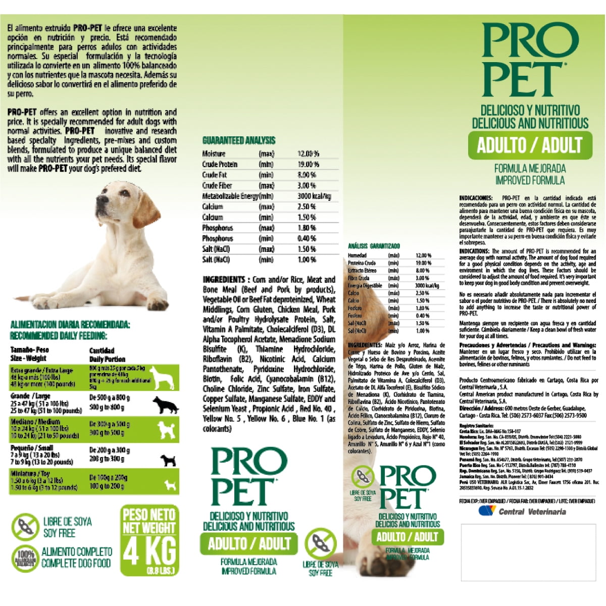 Pro Pet Dry Adult Dry Dog Food 8.8lbs. Bag