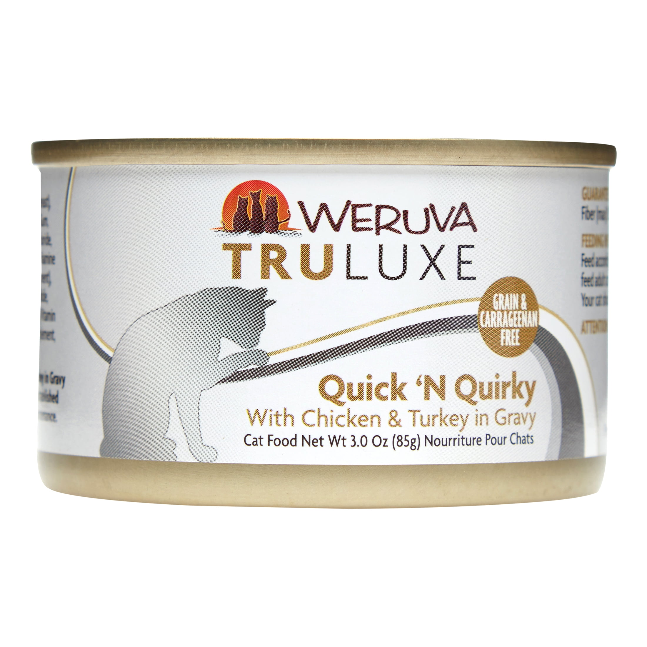 (24 Pack) Weruva TruLuxe Quick 'N Quirky with Chicken & Turkey Grain