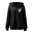 thumbnail image 4 of WILLBEST Sudadera Navideña Merry Christmas Hoodie para Mujer, Divertida Sudadera con Estampado Navideño, Camiseta de Manga Larga Informal 314 Mediana, 4 of 5