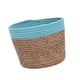 thumbnail image 2 of Cesta de almacenamiento, cesta tejida para macetas, adorno simple, maceta portátil, contenedor para macetas para dormitorio, sala de estar, porche Sin asa, 2 of 8