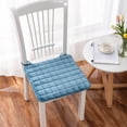 thumbnail image 5 of Fwttom Seat Cushion, 2 pcs Square Chair Pads with Ties, Seat Cushions for Office Chairs Cushion, Home Floor Pillow, Window Seat & Outdoor Camping, 15.75 x 15.75 inches, 5 of 5