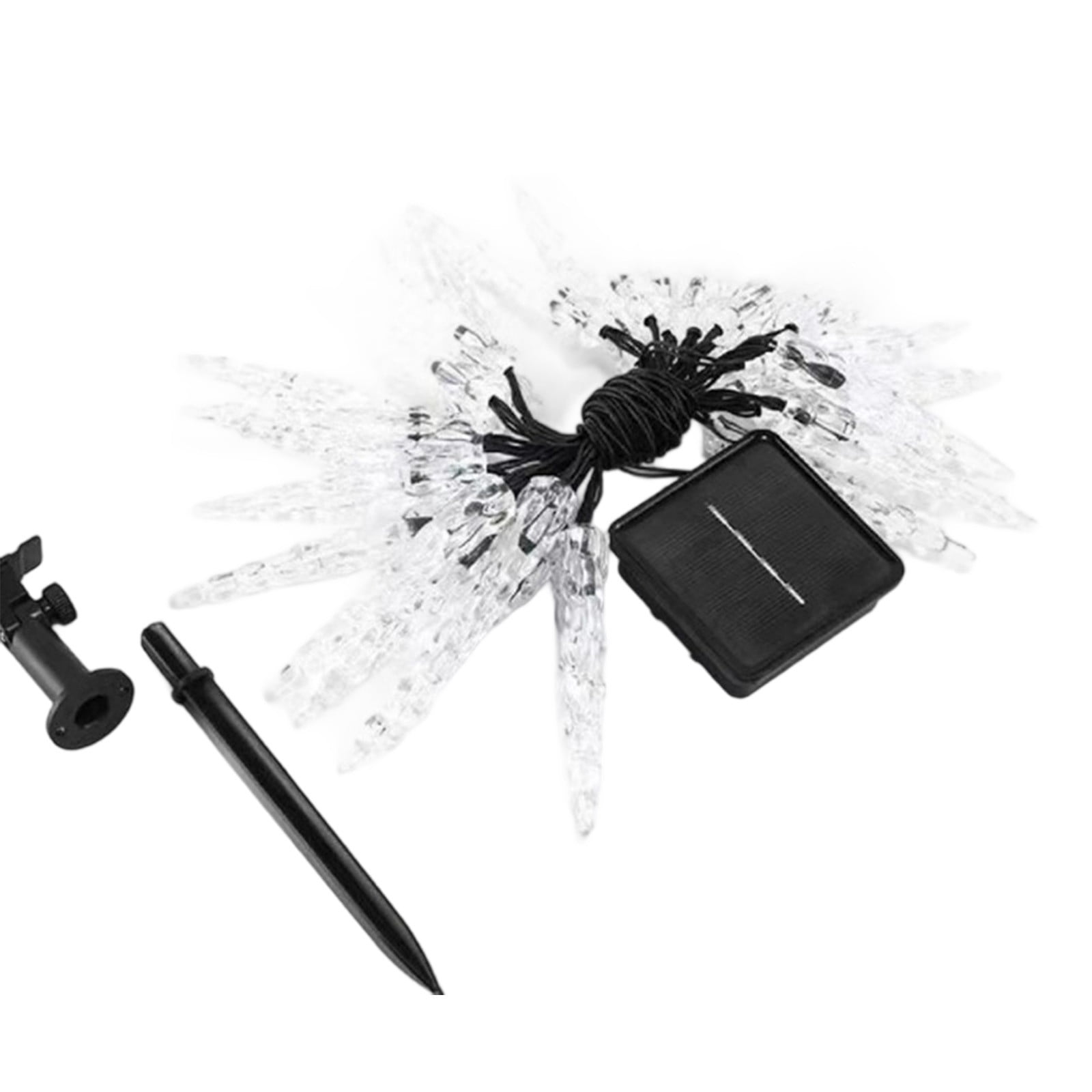 Solar Meteor Shower Lights,Solar Christmas Lights Outdoor Waterproof, Icicle String Light,LED Rain Drop Light for Tree Garden Decoration 275.59 Inches
