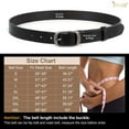 thumbnail image 5 of JASGOOD Women Leather Belts for Women Plus Size Black Ladies Belt for Jeans Pants Dresses, 5 of 9