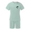 thumbnail image 1 of Playeras Algodon Para Hombre, Camiseta Informal De Verano A La Moda Para Playa, Con Estampado Digital 3D, Solapa Con Botones, Manga Corta, 103, 1 of 7