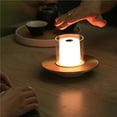 thumbnail image 5 of Innovador Sensor Infrarrojo De Luz Nocturna Led Y Lámpara De Mesita De Noche Con Control Táctil 2000Mah Luz Cálida Recargable Estilo Candelero Lámpara De Ambiente Decorativa Para Novias Besties Advancent HA026471-02, 5 of 5