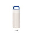 thumbnail image 2 of Toystoory Aspiradora de repuesto portátil de Color sólido esmerilado de boca ancha reutilizable para el hogar aspiradora de regalo con tapa de Teteras Blanco 420ML Toystoory HA080496-04, 2 of 6