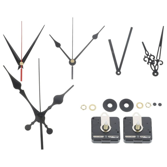 KHBUAB Clock Hands Kit Wall Clock Metal Mute Operation 2 Sets