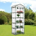 thumbnail image 2 of stanreset Mini Serre Transparente Imperméable en Plastique pour Jardinage, 2 of 9