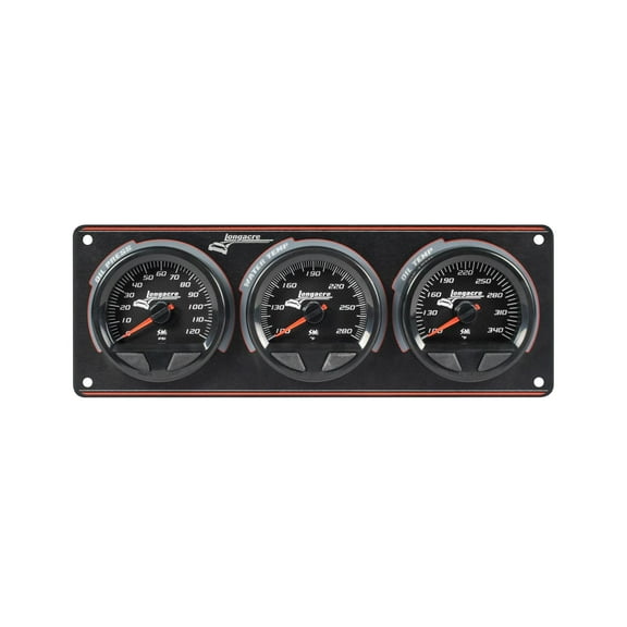 Longacre® 52-44561 SMi Elite Waterproof 3 Gauge Set Panel