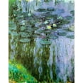 thumbnail image 2 of Monet, Claude 15x18 Black Ornate Wood Framed with Double Matting Museum Art Print Titled - Water-lilies purple-green 1909, 2 of 4
