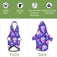 thumbnail image 6 of Sikiie colorful mushroom Skull rainbow Dog Hoodie,Dog Clothes,Dog Sweatshirt ,Dog Shirt, Dog Clothes for Puppy Kitten Small Dogs Cats-X-Large, 6 of 7