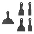 thumbnail image 2 of Youkk Ensemble de Pâte Multifonctionnel Durable ABS Poignée Ergonomique Courbée Polystyrène Robuste - Noir 1Ensemble, 2 of 6