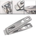 thumbnail image 3 of 60pcs Stainless Steel Cloth Clips,laundry Pegs,multifunctional Hanging Clip Pin, 3 of 5