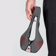 thumbnail image 1 of Asiento de bicicleta de confort profesional Sillín de bicicleta de repuesto más cómodo Sillín de bicicleta de diseño ergonómico para mujeres y hombres Degradado rojo Soledad Sillín de bicicleta, 1 of 10