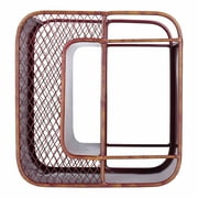 Tooarts Letter-O Rack Tabletop Decorative Rack Sturdy Iron Material Display and Store Rack Home Decor Letter H O M E