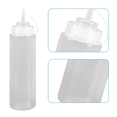 thumbnail image 4 of Leak-Free Set Of 2 Durable Clear Food Dispenser Squeeze Squirt Bottle Griddle Accessory With Cap For Sauces, Oil, Condiments, 4 of 5