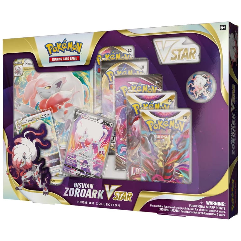 pokemon trading card game: hisuian zoroark vstar premium collection Pokmon TCG: (Hisuian VSTAR) Smoke and Mirrors Hobby but it becomes an invaluable ally once you earn its trust Hisuian Zoroark VSTAR - 097/071