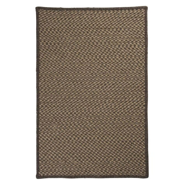 Colonial Mills PY21 2 x 5 Pi la Playa Rug&44; Noir