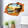thumbnail image 1 of Vinilo 3D autoadhesivo extraíble que rompe la pared/calcomanía de arte mural decorativa (8001C Sunny Beach (60 x 90 cm)), 1 of 4