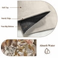 thumbnail image 6 of 2'x6' Rug Runners for Hallways Kitchen, Vintage Leaves Non Slip Entryway Beside Floor Carpet Runner, Farmhouse Botanical Floral Burlap Washable Laundry Room Bedroom Throw Rugs Mat for Family Pet, 6 of 8