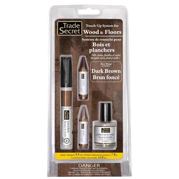 Furniture and Flooring Touch-Up System for Dark Wood