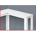 thumbnail image 6 of Space-Saving White Laminate Corner Coffee Table for Living Room & Bedroom, Contemporary Style, 6 of 6