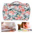 thumbnail image 4 of Large Capacity Pencil Case, 360 Slots Large Capacity Lightweight Portable Pencil Case Exquisite Craftsmanship Portable Handle  For Gifts For School Green Rose, 4 of 8