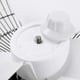 thumbnail image 5 of Hojas de repuesto de aspas de ventilador con cubierta de tuerca para ventilador de pedestal de pie para el hogar, accesorios para ventilador de mesa, color blanco, 16 pulgadas, 5 of 5