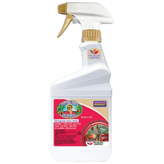 Bonide Captain Jack's 16 oz Deadbug Brew Ready-to-Use Insect and Mite Killer for Organic Gardening
