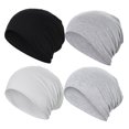 thumbnail image 1 of Gorros para dormir suaves JarSehera de algodón, holgados, 4 unidades, 1 of 7