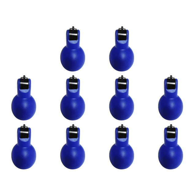 Squeezo Mano Whistle Sports Whistle Loud Loud Crisp Sound Whistle Whistle (azul)