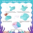 thumbnail image 5 of Mermaid Balloon Garland Arch Kit 145PCS Purple Pink Blue Balloons With Tails For Under The Sea Ocean Theme Birthday Party Gender Reveal Baby Shower Decorations, 5 of 6