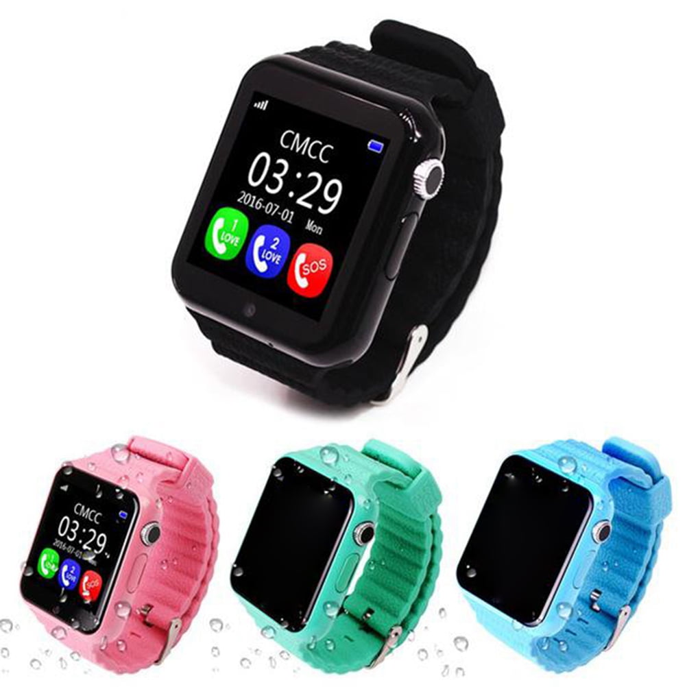 V7K GPS Smart Watch for Kids Boy Girl Safe Anti-Lost Monitor Christmas