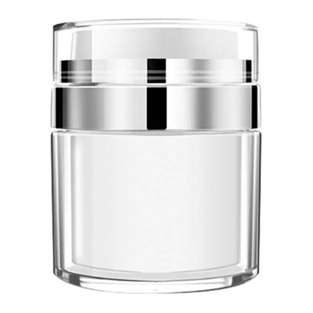 50ML Nuevo Acrílico Bomba Sin Aire Frasco De Crema Vacía Botella Recargable Cosmética Contiene Venta Caliente