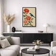 thumbnail image 5 of Framed Canvas Print Vintage Bird Wall Art Chinese Style Decorative for Living Room Bedroom - 24"x36" BLACK, 5 of 8