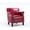 Red, variant on Sinuous No Sag Springs - Sturdy Construction - Family Gathering Area - Long - lasting Comfort