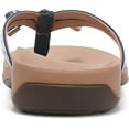 thumbnail image 4 of Vionic Women's Rest Bella X Dark Blue Toe Post Sandal 5M, 4 of 5